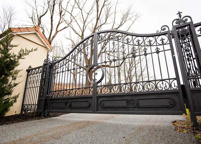 54628 avos inc driveway gates automatic entry gates with automation gate operators 1