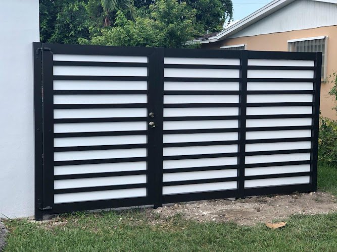 56269 a1 fence gates miami 8211 iron wood aluminum