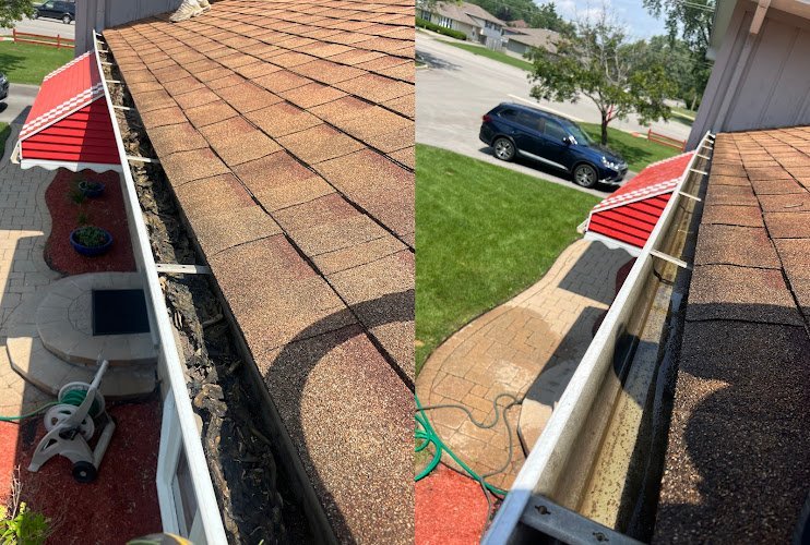 6524 family window washing gutter cleaning 1