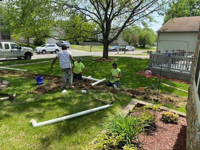 6757 professional gutter drain 1