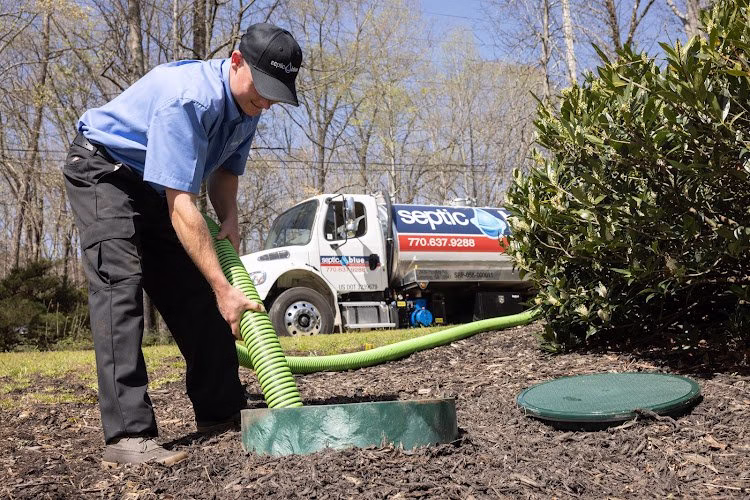 122752 septic blue of knightdale