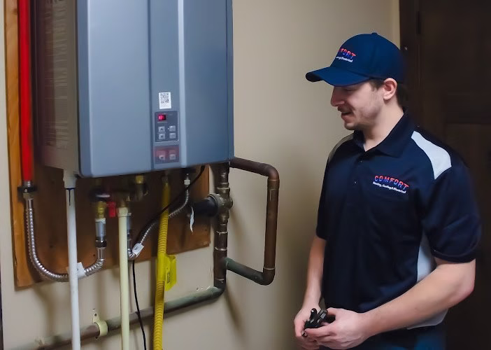 162527 comfort heating cooling electrical plumbing