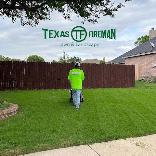190807 texas fireman lawn landscape