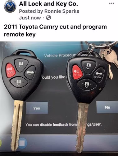 212220 a all lock key co. inc