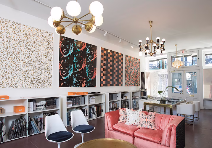 259220 spruce wallpaper fabric design