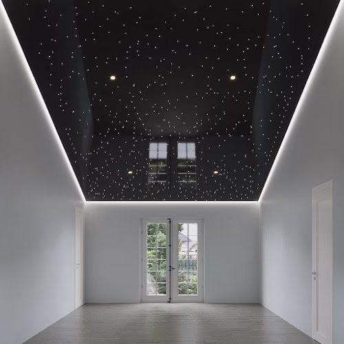 260395 nest ceiling stretch ceiling light design