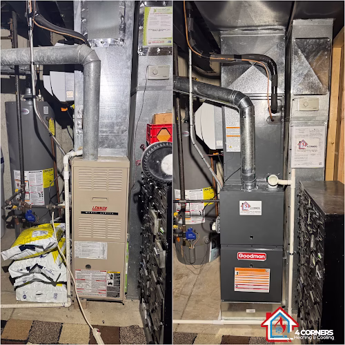 353911 4 corners heating cooling